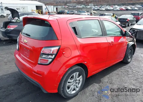 2020 Chevrolet Sonic Fwd 1Fl 5-Door from USA, damaged, VIN 1G1JG6SB8L4120412